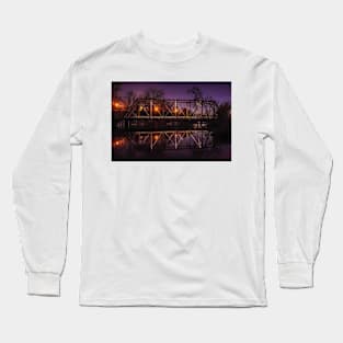 Minneapolis Night Bridge Long Sleeve T-Shirt